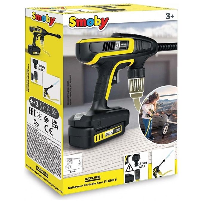Smoby Karcher Toy Idropulitrice Giocattolo a Media Pressione KHB 6