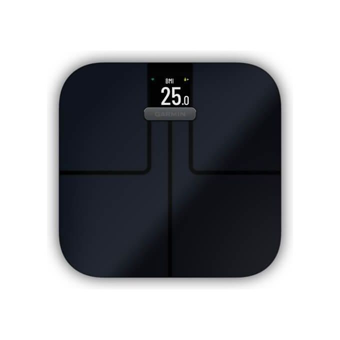 Garmin Index S2 Black Bilancia Impedenziometrica con Schermo a Colori fino a 16 Utenti Bluetooth e Wi-Fi Nero
