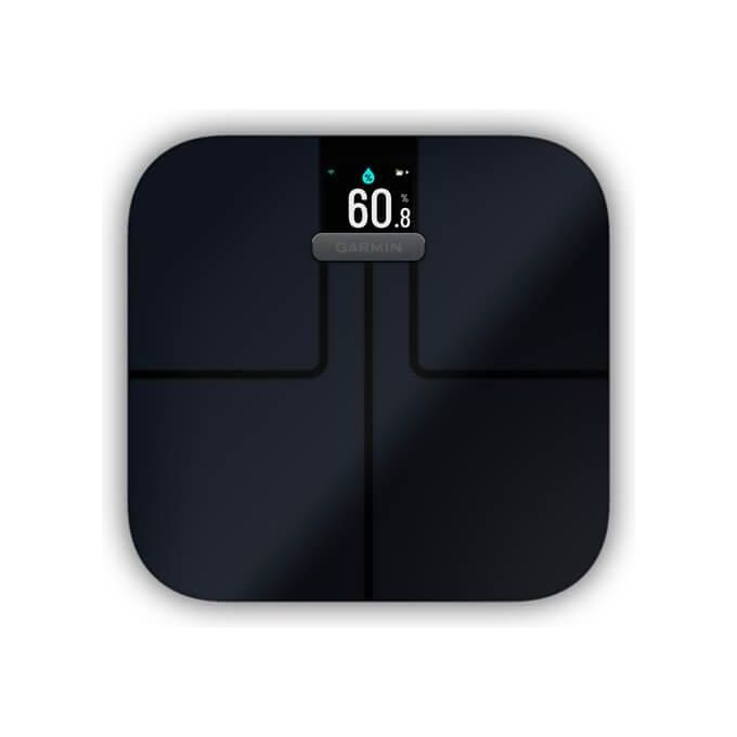 Garmin Index S2 Black Bilancia Impedenziometrica con Schermo a Colori fino a 16 Utenti Bluetooth e Wi-Fi Nero