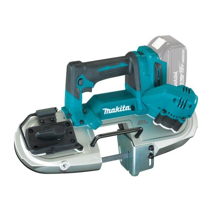 Makita sega a nastro DPB183Z 18V 66 mm con motore Brushless e regolazione velocita' per utilizzo professionale senza batteria inclusa