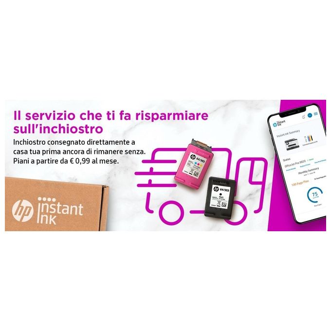[ComeNuovo] HP Stampante Inkjet Multifunzione OfficeJet Pro 9012e Risoluzione 4800x1200 DPI A4 Wi-Fi