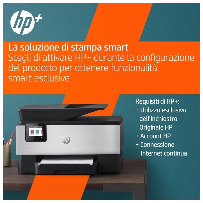 HP Pro 9019e Stampante Getto Termico d'Inchiostro A4 4800x1200 DPI 22 ppm Wi-Fi