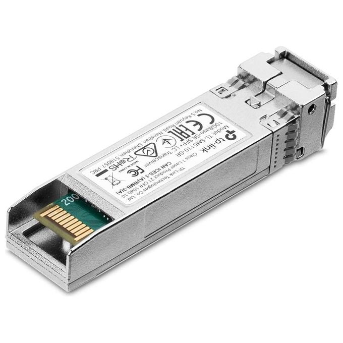 TP-Link TL-SM5110-SR Modulo del Ricetrasmettitore di Rete Fibra Ottica 10000 Mbit-s SFP+ 850 nm