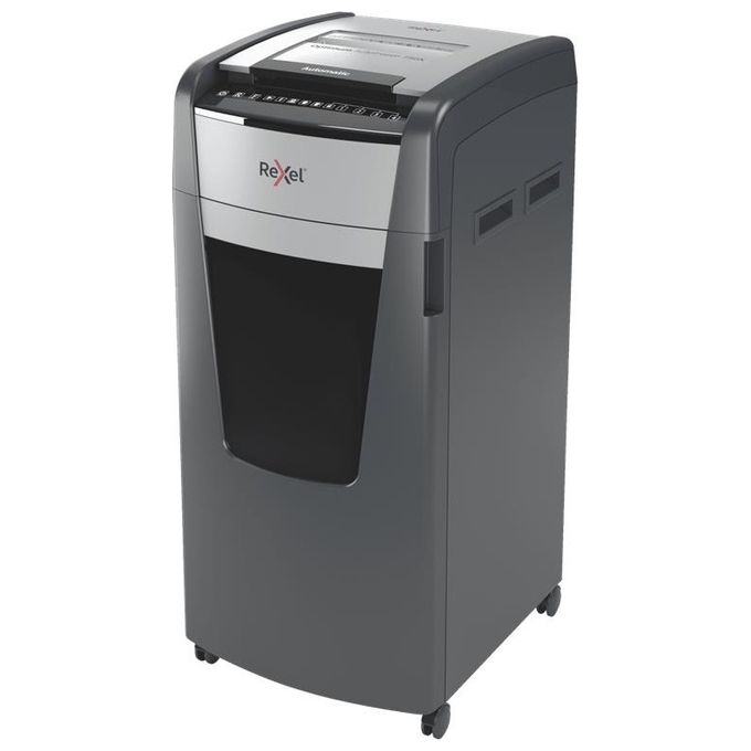 Rexel Distruggidocumenti automatico Optimum AutoFeed+ 750X con taglio a frammenti