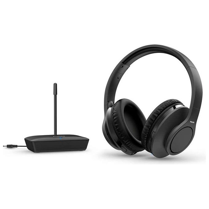 [ComeNuovo] Philips H6005BK-10 Cuffie TV Wireless Nero Modello 2020-2021