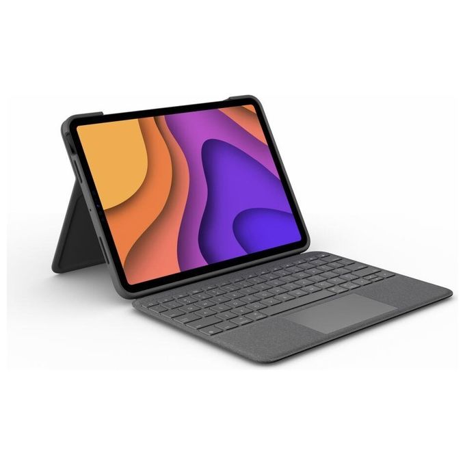 Logitech Folio Touch Custodia per iPad Air 4a Gen Grigio Smart Connector QWERTY Italiano