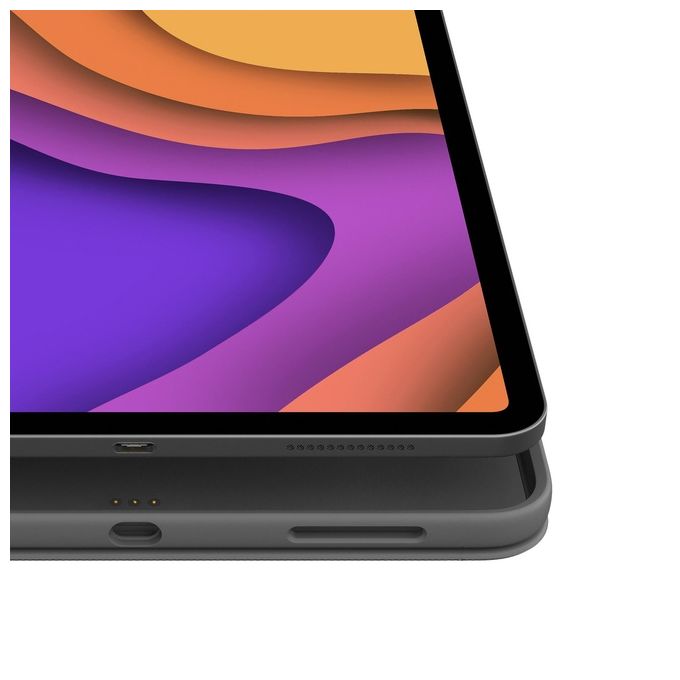 Logitech Folio Touch Custodia per iPad Air 4a Gen Grigio Smart Connector QWERTY Italiano