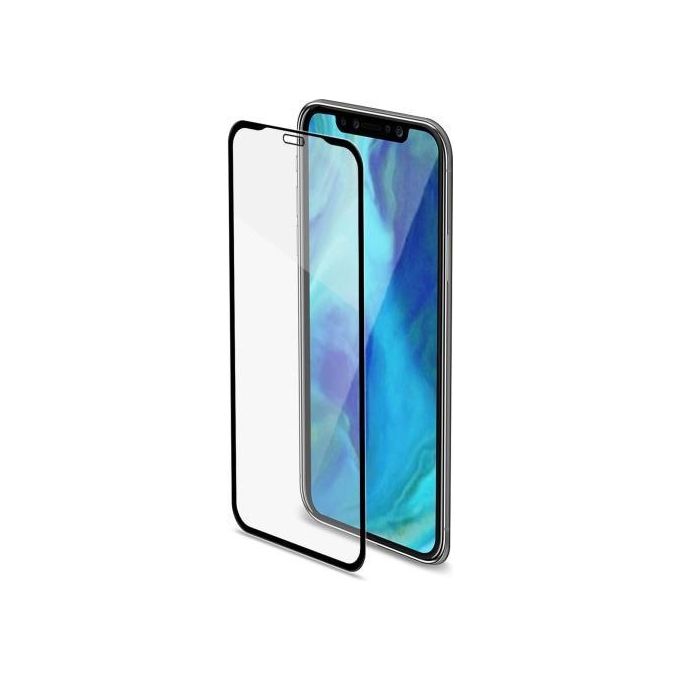 Celly Full Glass per iPhone XS Max Nero
