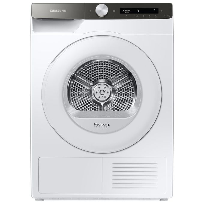 Samsung DV80T5220TT Asciugatrice a Pompa di Calore AI Control Classe energetica A+++ Capacita' di carico 8 Kg Optimal Dry Sensor