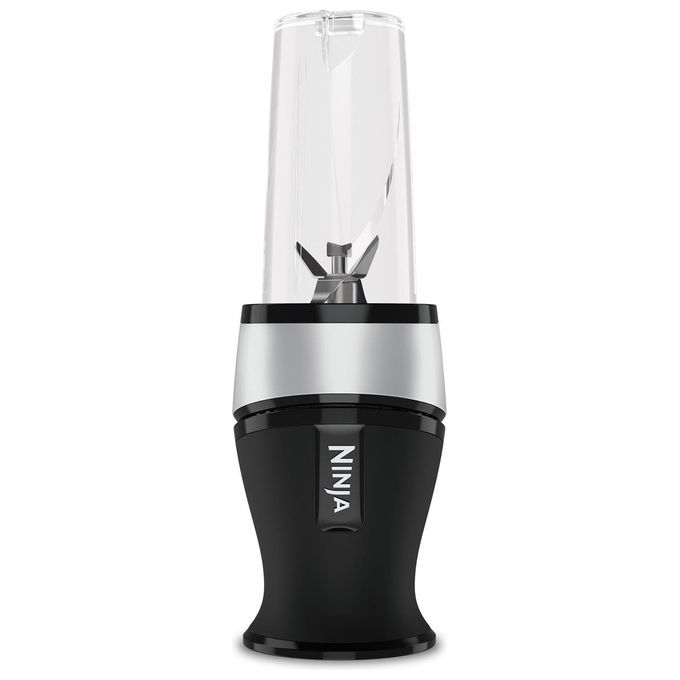 Ninja QB3001EUS Frullatore per Smoothie 700 W 2 Bicchieri da 470 ml 0.47 Litri Tritan Argento-Nero