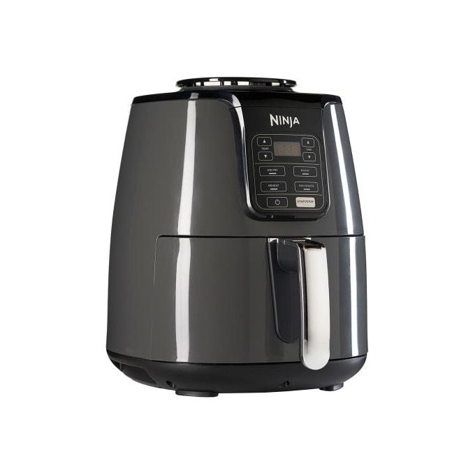 Ninja AF100EU Friggitrice Ad Aria 4 Funzioni di Cottura Antiaderente 1500 Watt 3.8 Litri Nero