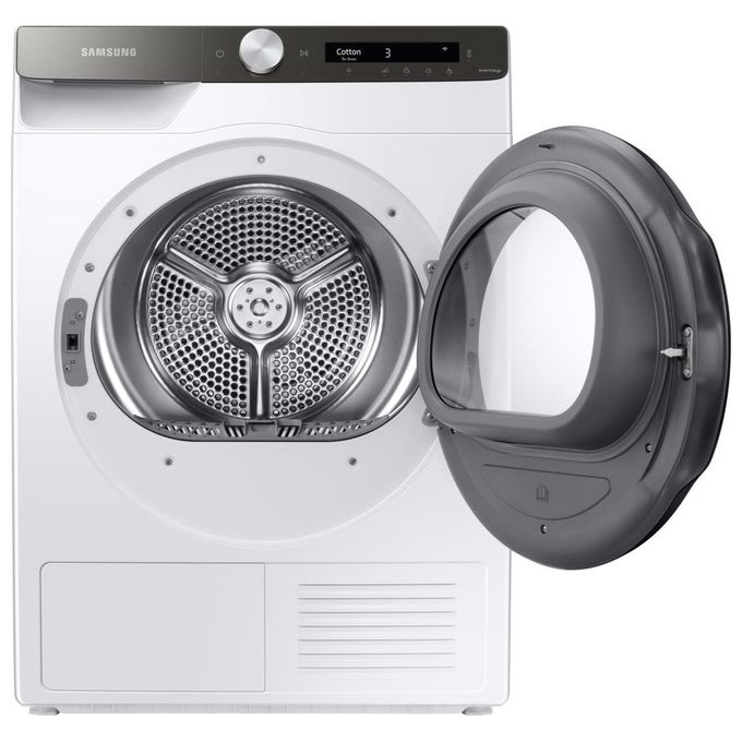 Samsung DV90T5240AT Asciugatrice a Pompa di Calore Ai Control Optimal Dry Sensor Classe energetica A+++ Capacita' di carico 9 Kg