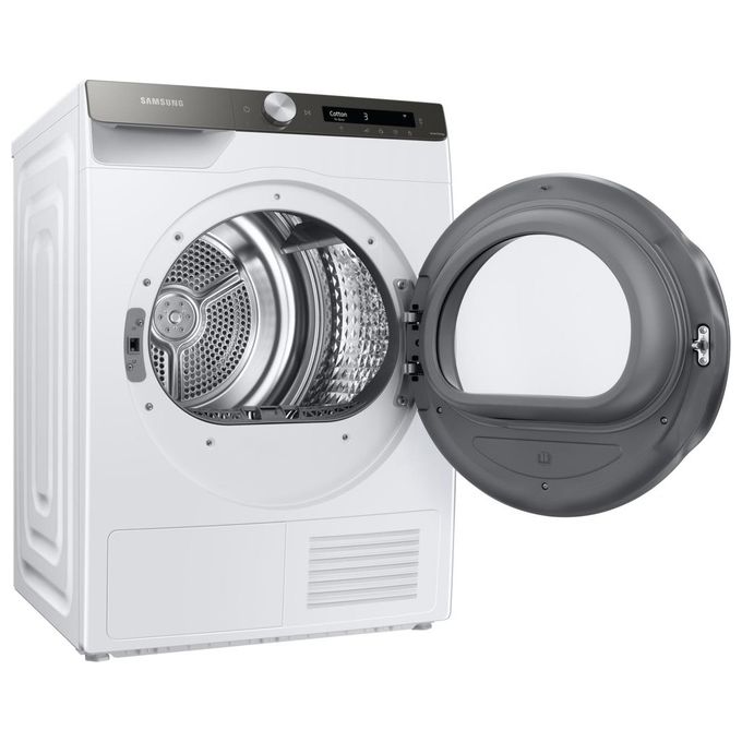 Samsung DV90T5240AT Asciugatrice a Pompa di Calore Ai Control Optimal Dry Sensor Classe energetica A+++ Capacita' di carico 9 Kg