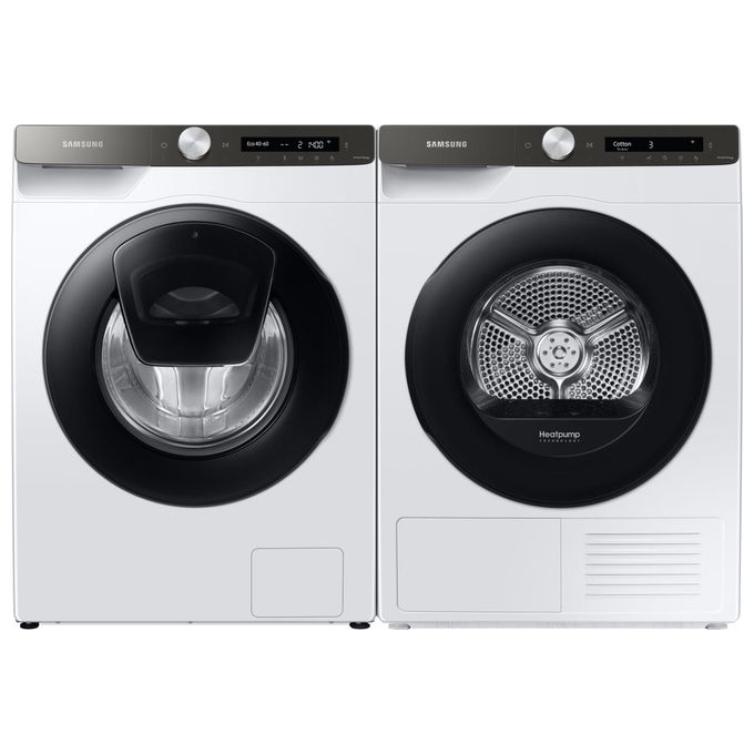 Samsung DV90T5240AT Asciugatrice a Pompa di Calore Ai Control Optimal Dry Sensor Classe energetica A+++ Capacita' di carico 9 Kg