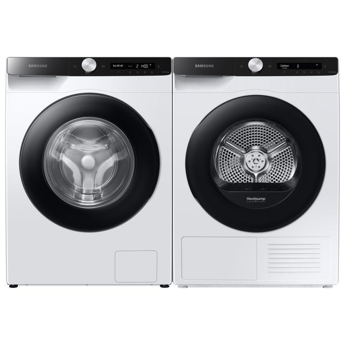 Samsung DV90T5240AE Asciugatrice a pompa di calore AI Control Optimal Dry Classe energetica A+++ Capacita' di carico 9 Kg Programma stiro facile e rapido