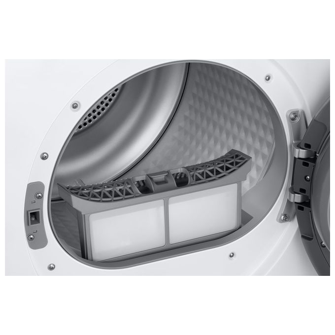 Samsung DV90TA040TH Crystal EcoDry Asciugatrice a Pompa di Calore Classe energetica A++ Capacita' di carico 9 Kg