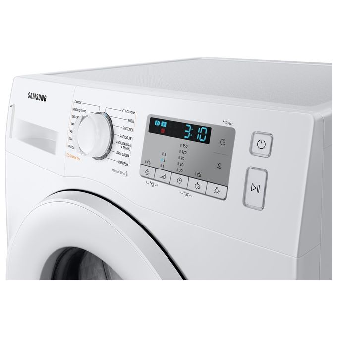 Samsung DV80TA020TH Crystal EcoDry Asciugatrice a Pompa di Calore Capacita' di carico 8 Kg Classe energetica A++ Optimal Dry Sensor Smart Check