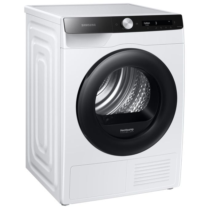 Samsung DV90T5240AE Asciugatrice a pompa di calore AI Control Optimal Dry Classe energetica A+++ Capacita' di carico 9 Kg Programma stiro facile e rapido
