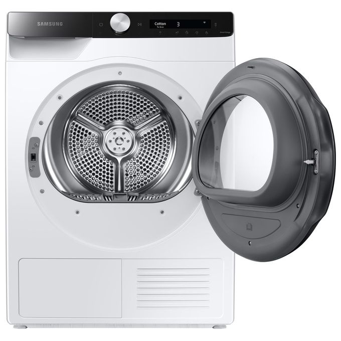 Samsung DV90T5240AE Asciugatrice a pompa di calore AI Control Optimal Dry Classe energetica A+++ Capacita' di carico 9 Kg Programma stiro facile e rapido