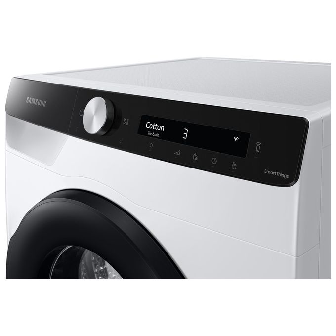 Samsung DV90T5240AE Asciugatrice a pompa di calore AI Control Optimal Dry Classe energetica A+++ Capacita' di carico 9 Kg Programma stiro facile e rapido
