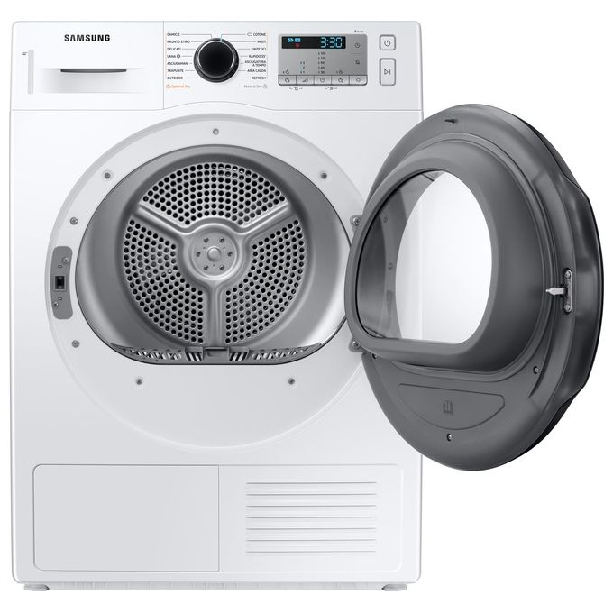 Samsung DV90TA040TH Crystal EcoDry Asciugatrice a Pompa di Calore Classe energetica A++ Capacita' di carico 9 Kg