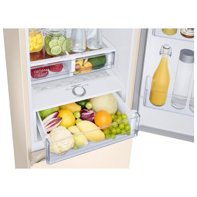 Samsung RB34T603EEL Frigorifero Combinato Capacita' 355 Litri Classe energetica E (A++) No Frost Premium Power Cool 193 cm Shell Beige