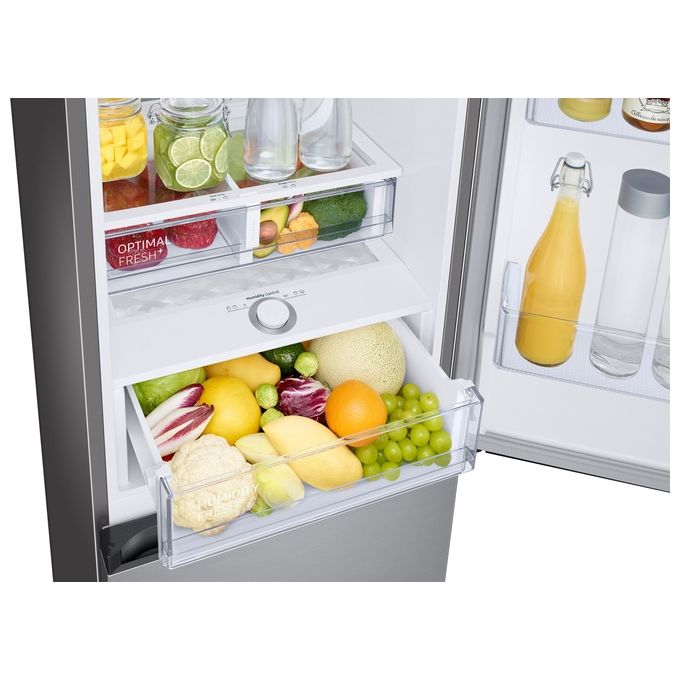 Samsung RB34T603ESA Frigorifero Combinato Capacita' 355 Litri Classe energetica E (A++) No Frost Premium Power Cool 185,3 cm Silver Inox
