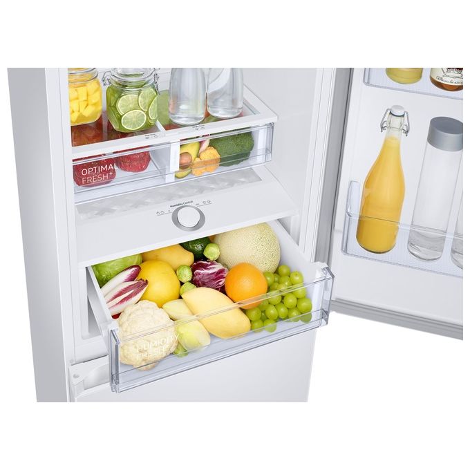 Samsung RB34T673EWW Frigorifero Combinato Capacita' 355 Litri Classe energetica E (A++) No Frost Premium Power Cool 185,3 cm Bianco Snow White