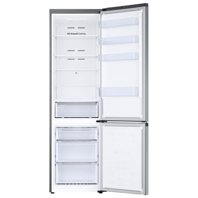Samsung RB38T600DSA Frigorifero Combinato Capacita' 390 Litri Classe energetica D (A++) No Frost Premium Power Cool 203 cm Inox