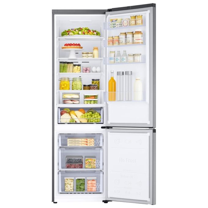 Samsung RB38T600DSA Frigorifero Combinato Capacita' 390 Litri Classe energetica D (A++) No Frost Premium Power Cool 203 cm Inox