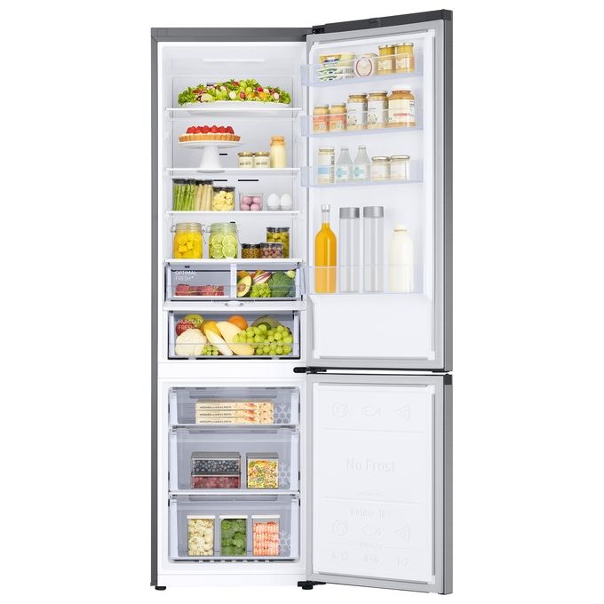 Samsung RB38T603CS9 Frigorifero Combinato Capacita' 400 Litri Classe energetica C (A+++) No Frost Premium Power Cool 203 cm Refined Inox