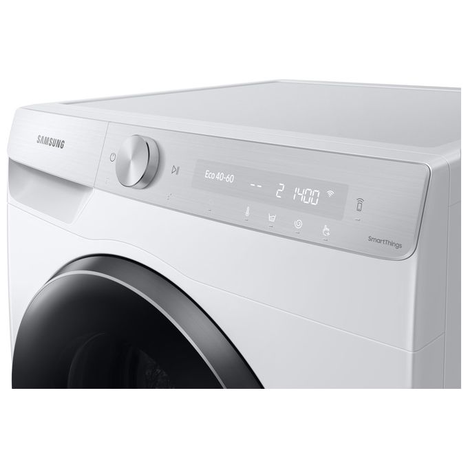 Samsung WW80T934ASH Lavatrice Carica Frontale AI Control Classe energetica A Capacita' di carico 8 Kg Centrifuga 1400 giri Motore Digital Inverter Ecolavaggio Vapore Igenizzante Ecodosatore