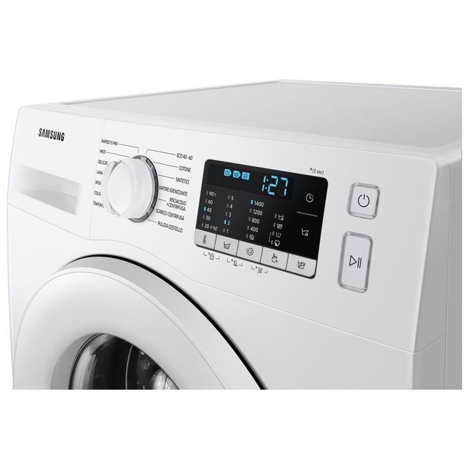 Samsung WW90TA046TE-ET Lavatrice Carica Frontale Classe energetica A Capacita' di carico 9 Kg Centrifuga 1400 giri Motore Digital Inverter