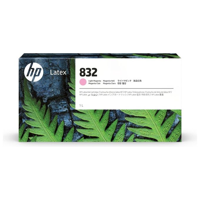 HP Cartuccia di Inchiostro 832 Latex Magenta Chiaro da 1 Litro