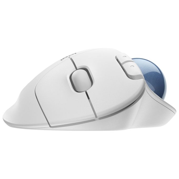 Logitech Ergo M575 Mouse Mano Destra Wireless A Rf + Bluetooth Trackball 2000Dpi
