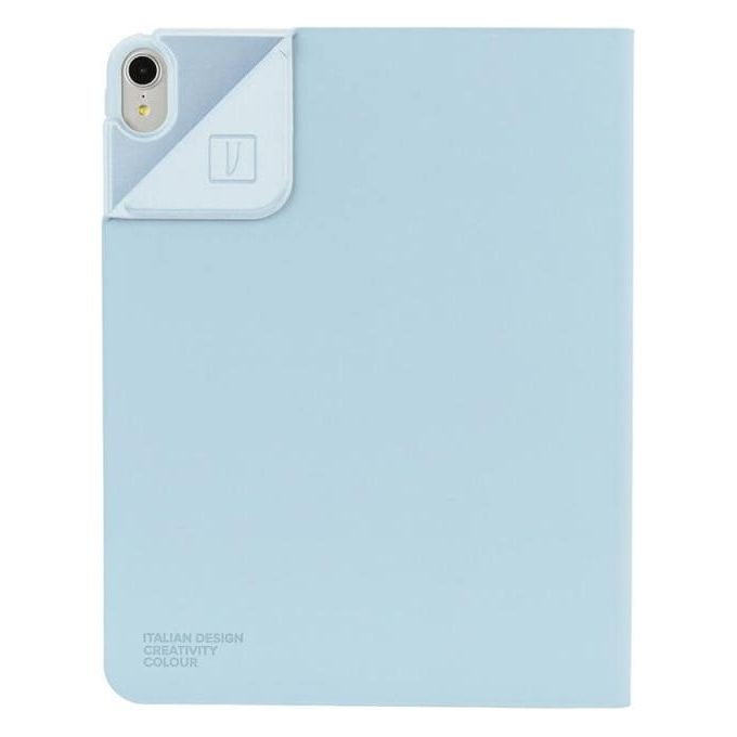Tucano Metal Custodia per iPad Air 10.9'' con Finitura Satinata Azzurro