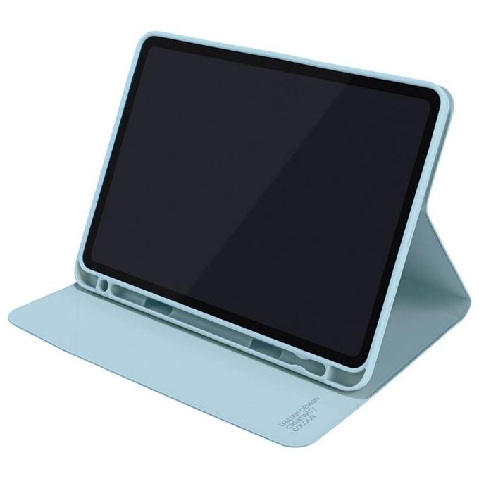 Tucano Metal Custodia per iPad Air 10.9'' con Finitura Satinata Azzurro