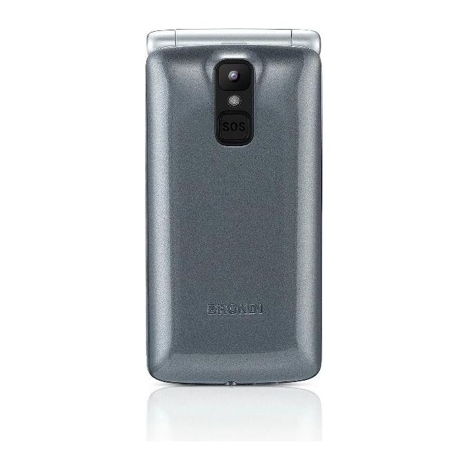 Brondi Cellulare Amico Sincero Grigio Fotocamera 1.3mp Bluetooth Numeri Grandi Tasto Sos