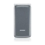 Brondi Cellulare Amico Sincero Grigio Fotocamera 1.3mp Bluetooth Numeri Grandi Tasto Sos