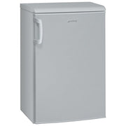 Smeg FA120ES Frigorifero da Tavolo a Libera Installazione Estetica Universale Capacita' 120 Litri Silver Classe energetica E (A+) Statico Cerniera Destra Silver
