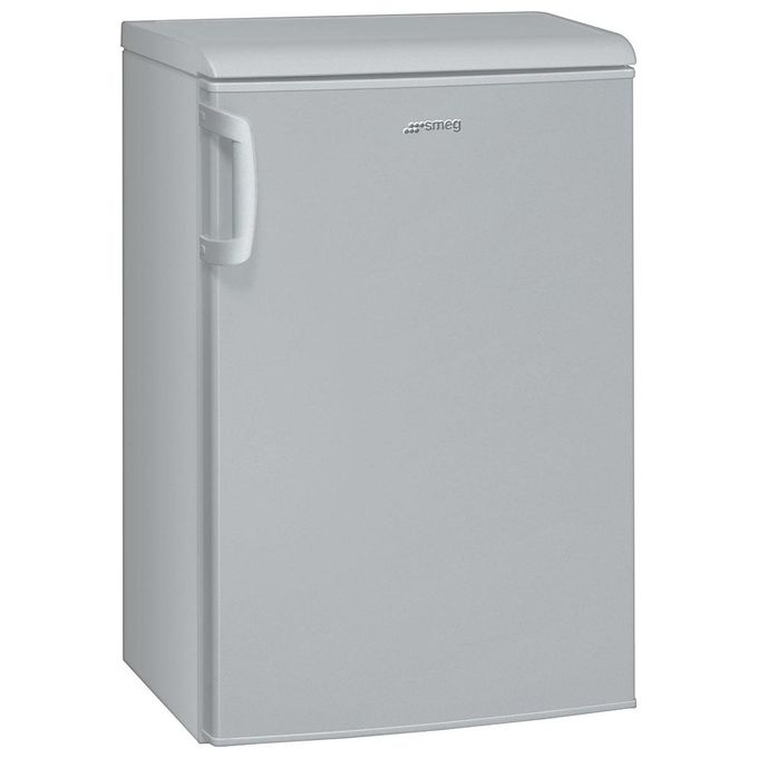 Smeg FA120ES Frigorifero da Tavolo a Libera Installazione Estetica Universale Capacita' 120 Litri Silver Classe energetica E (A+) Statico Cerniera Destra Silver