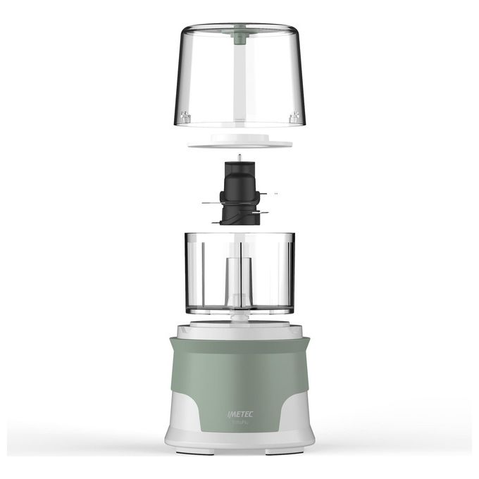 Imetec Tritapiu' Tritaverdure Elettrico 06 Litri 1000W Verde-Bianco