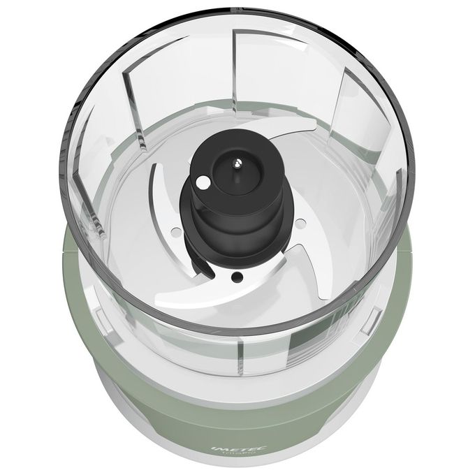 Imetec Tritapiu' Tritaverdure Elettrico 06 Litri 1000W Verde-Bianco