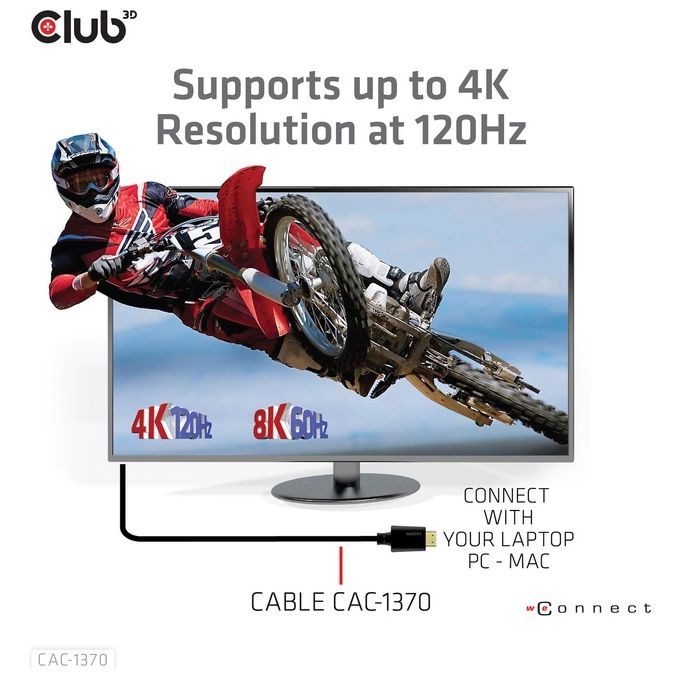 Club3d CAC-1370 Cavo Hdmi 1.5mt Hdmi Tipo A Standard