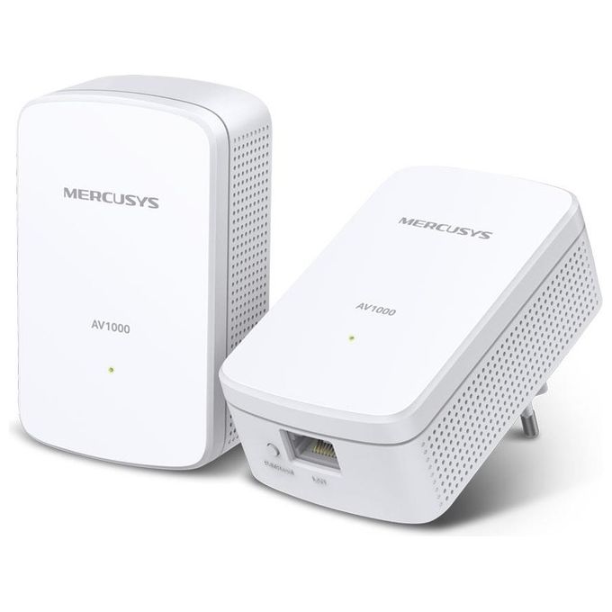 Mercusys MP500 KIT Adattatore di Rete PowerLine 1000Mbit-s Collegamento Ethernet LAN Bianco