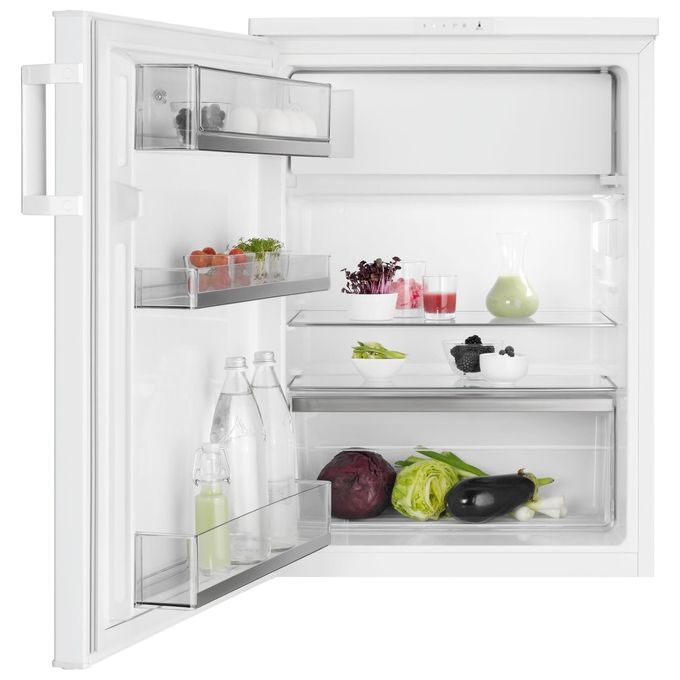 AEG RTB413E1AW Frigorifero Monoporta con Vano Congelatore Capacita' 130 Litri Classe energetica E Illuminazione LED 85 cm Bianco