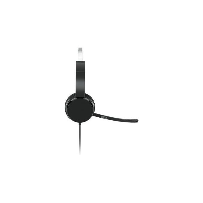 Lenovo 100 Mono Cuffia Padiglione Auricolare Usb Tipo A Nero