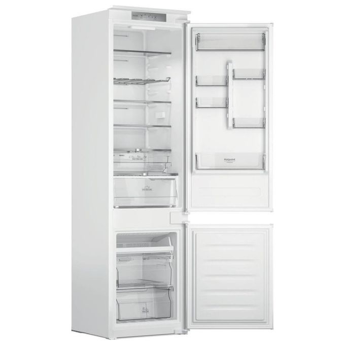 Hotpoint HAC20 T322 Frigorifero combinato da Incasso Capacita' 280 Litri Classe energetica E Total No Frost Sistema Multi Fresh Zone 193,5 cm