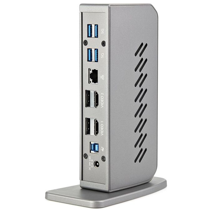 StarTech.com DK30A2DHUUE USB-C USB-A Docking Station Usb-C Dual Monitor DisplayPort e Hdmi 4K 60Hz con Ethernet