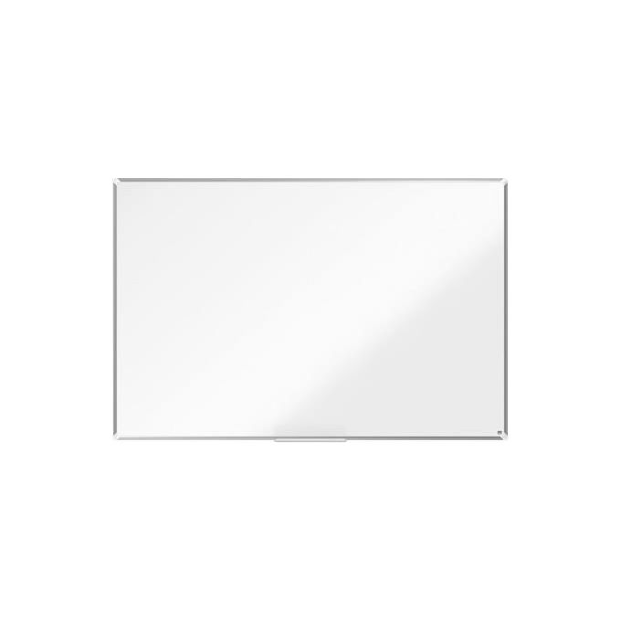 Nobo Lavagna Bianca Magnetica in Acciaio Laccato 1800x1200mm Cornice in Alluminio Bianco